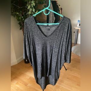 EXPRESS Grey T shirt size Large